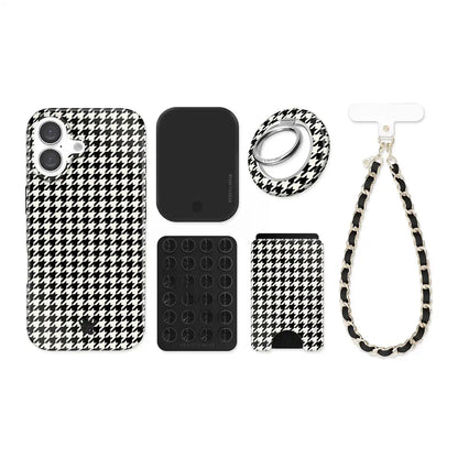 Houndstooth iPhone Bundle Set