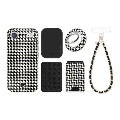 Houndstooth iPhone Bundle Set