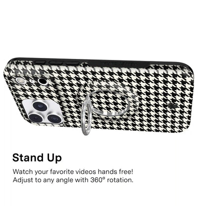 Houndstooth MagSafe Grip Ring