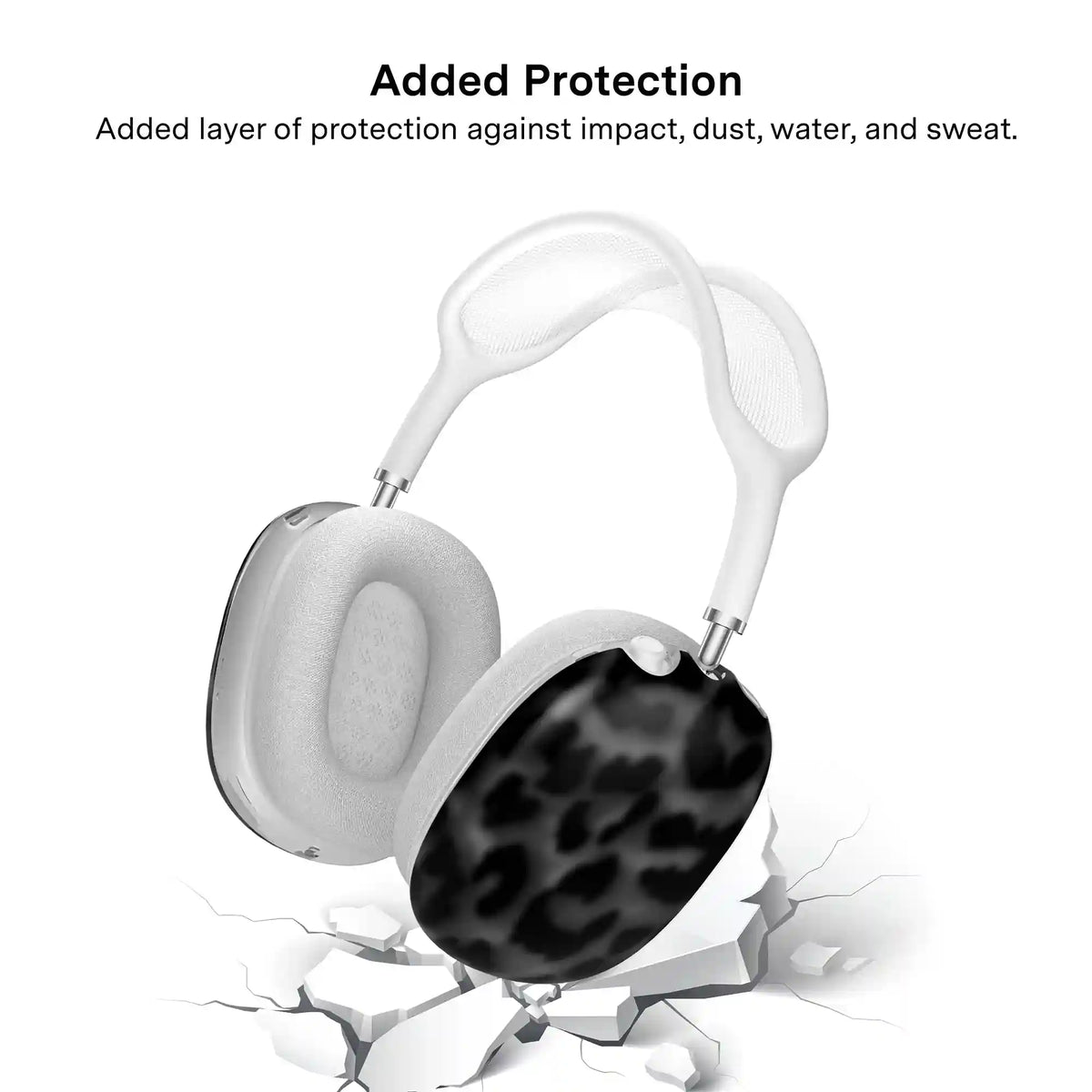 It Girl Black Leopard AirPod Max Case