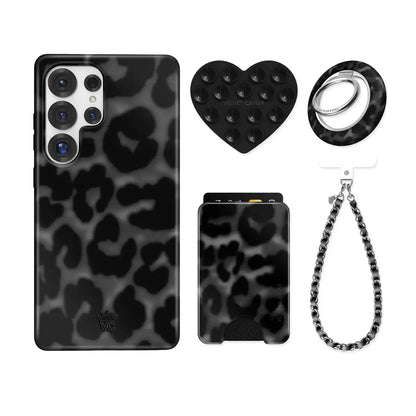 It Girl Black Leopard Samsung Bundle
