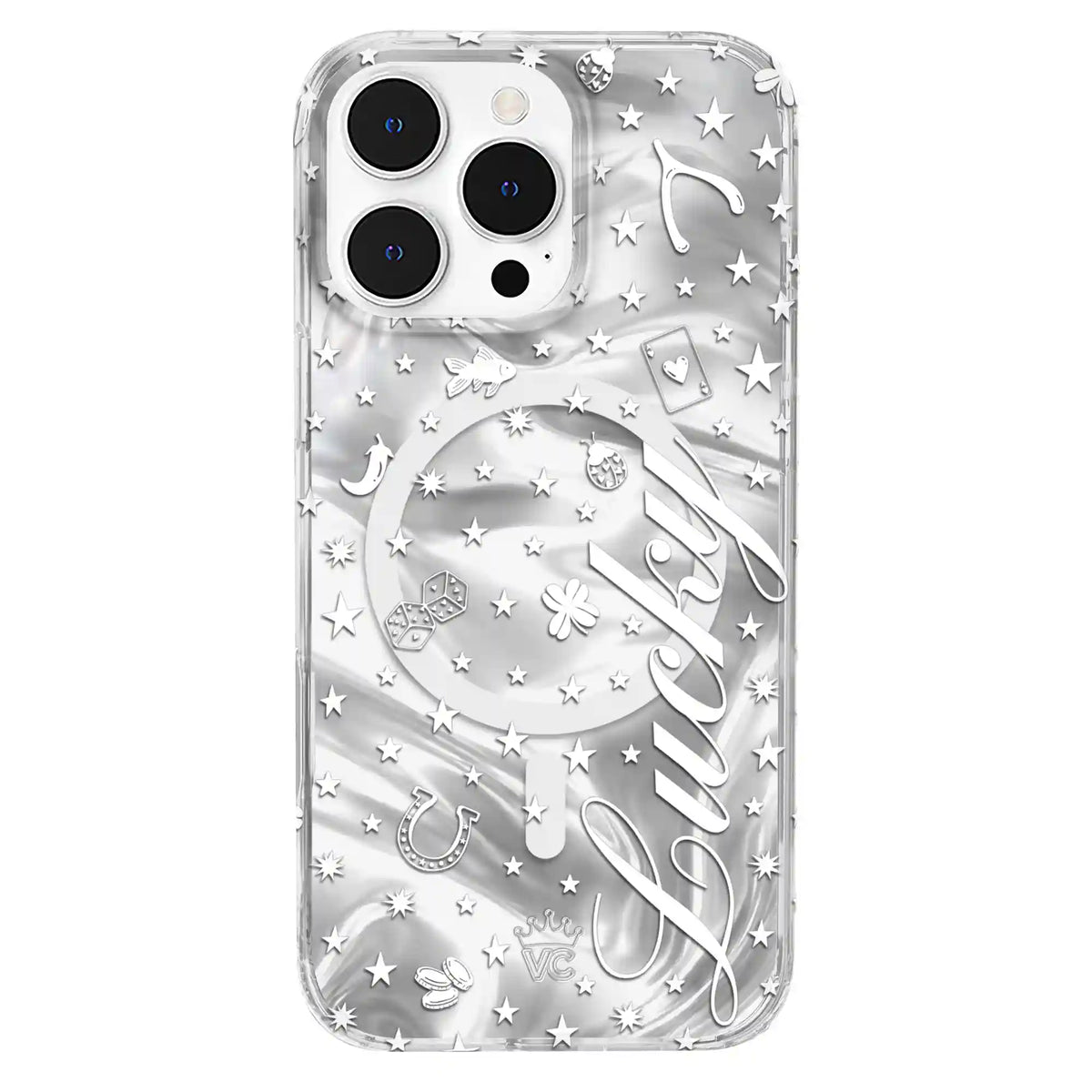 Lucky Girl Holo iPhone Case