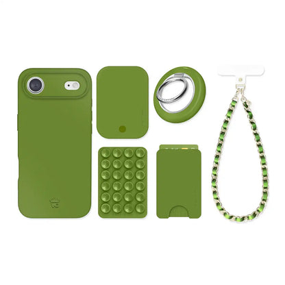Matcha Green iPhone Bundle Set