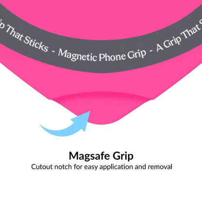 Hot Pink Heart MagSafe MightyGrip