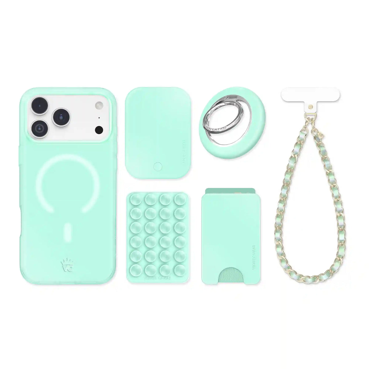 Mint Jelly iPhone Bundle Set