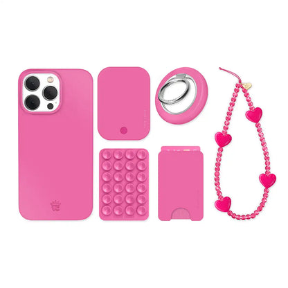 Orchid Pink iPhone Bundle Set