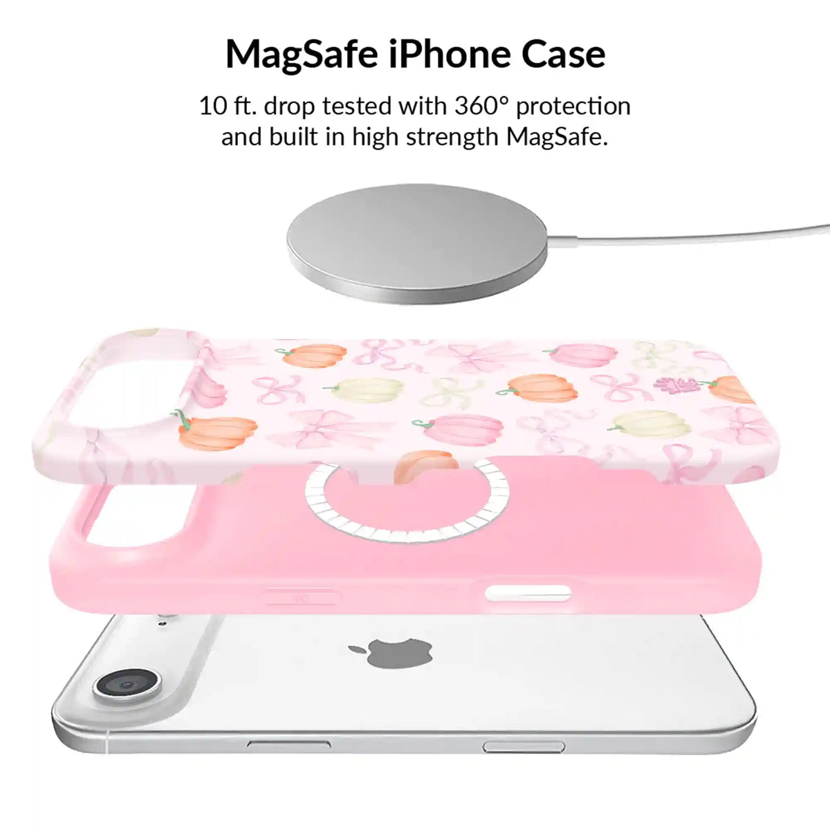 Pink Pumpkin Princess iPhone Bundle Set