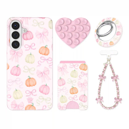 Pink Pumpkin Princess Samsung Bundle Set