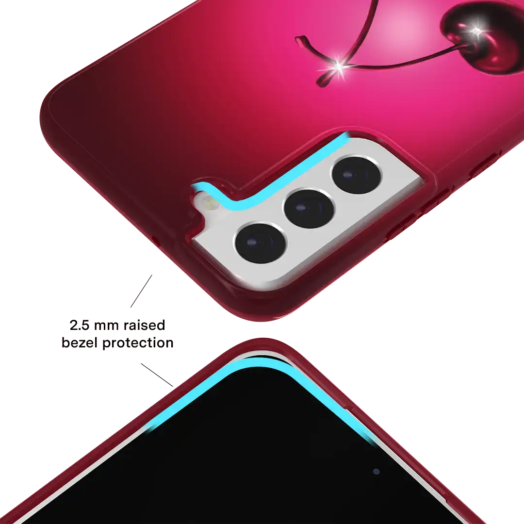 Black Cherry Crystal Samsung Case