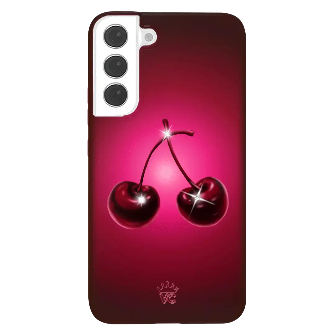 Black Cherry Crystal Samsung Case