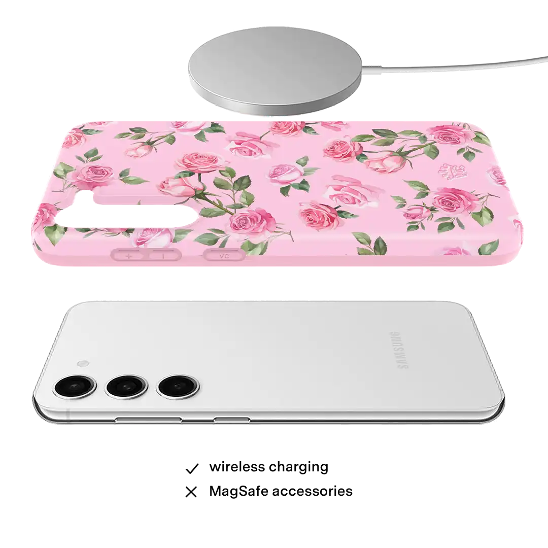 Baby Pink Roses Samsung Case