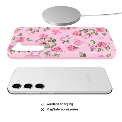 Baby Pink Roses Samsung Case