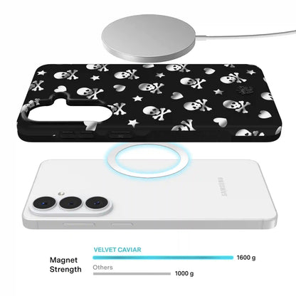 Chrome Skulls Samsung Case