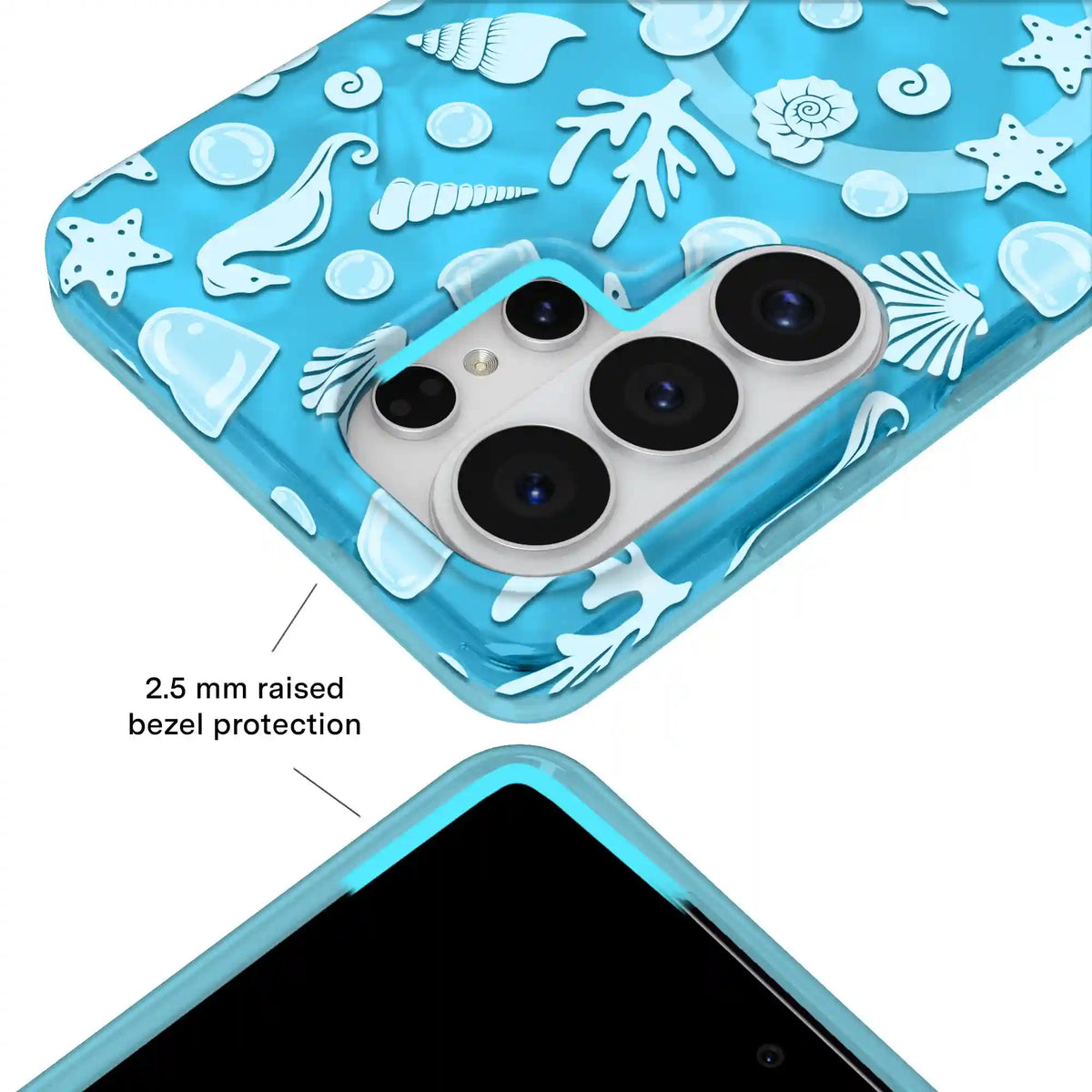 Aquamarine Holo Samsung Case