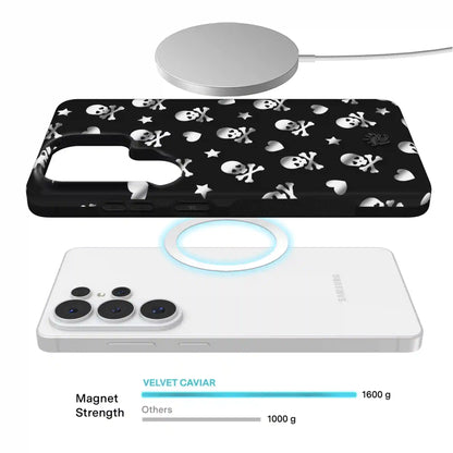 Chrome Skulls Samsung Case