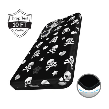 Chrome Skulls Samsung Case