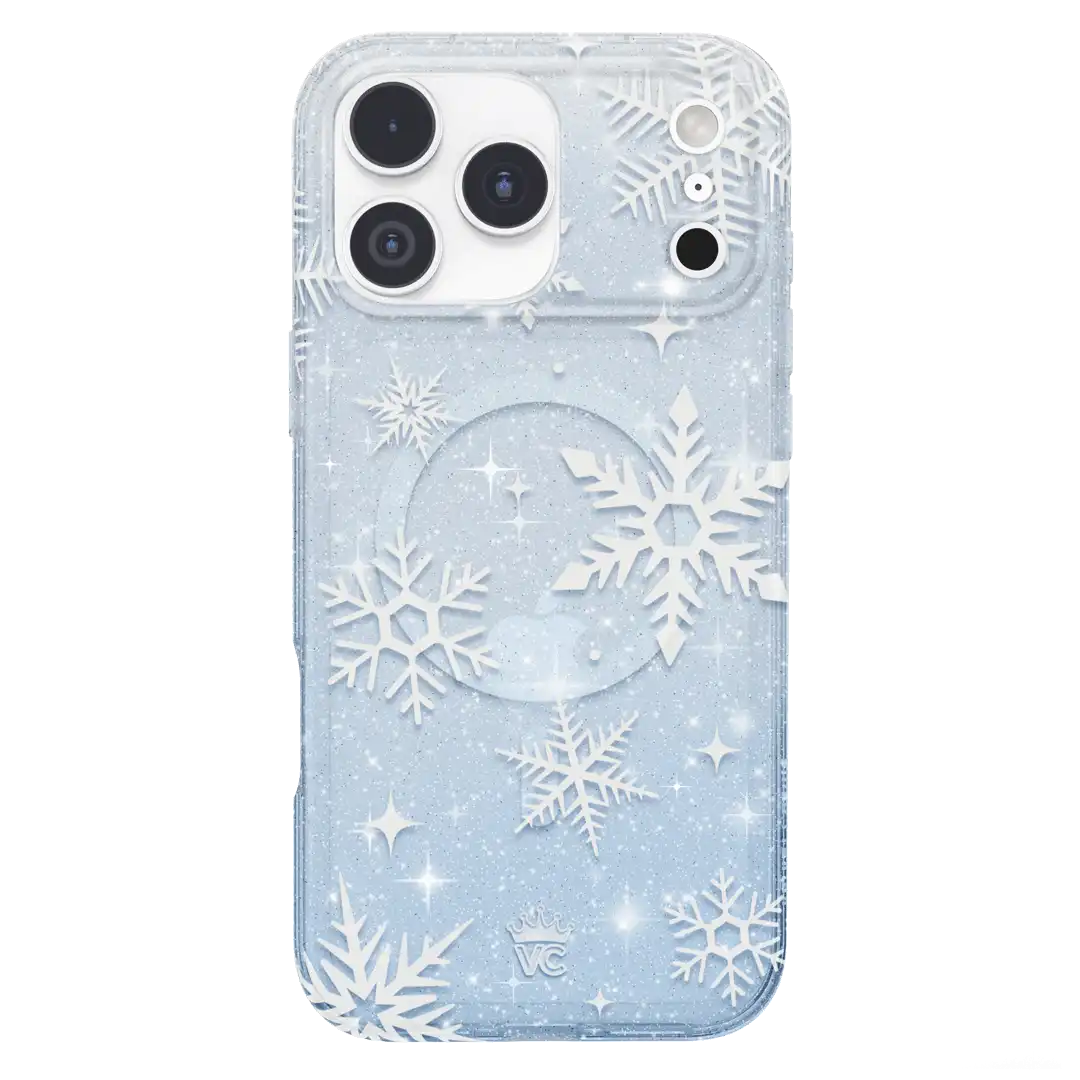 Snow Angel Glitter iPhone Case