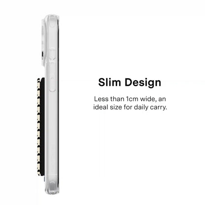 Houndstooth MagSafe Wallet