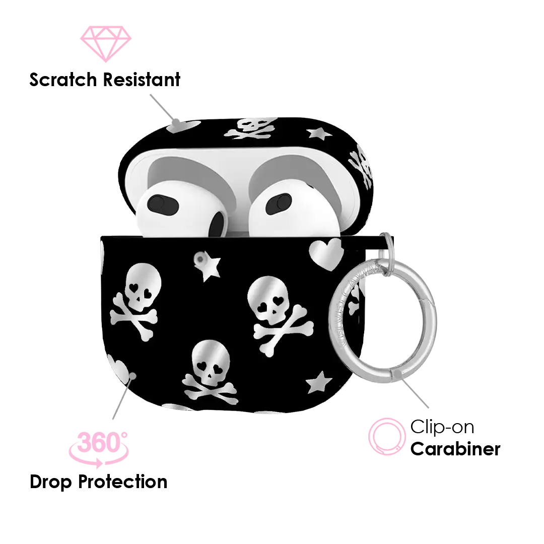 Chrome Skulls AirPod Case