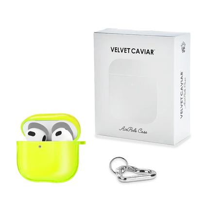 Neon Yellow AirPods Case