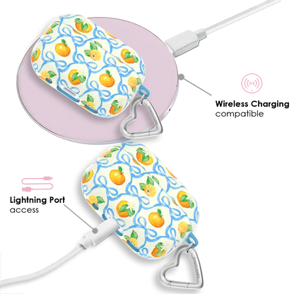 Orange Blossom AirPod Case