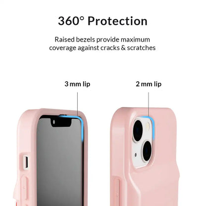 Light Pink iPhone Wallet Case