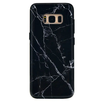 Black Marble Samsung Case