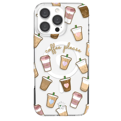 Coffee First iPhone Case