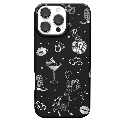 Disco Cowgirl iPhone Case