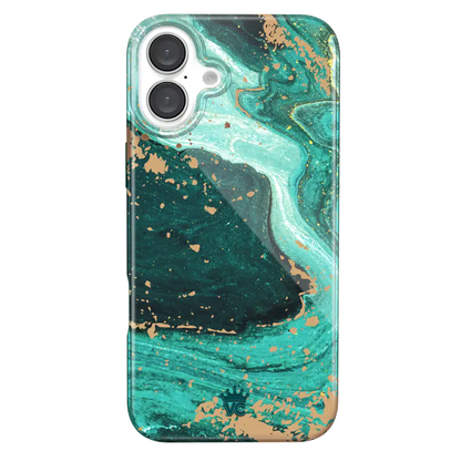 Emerald Marble iPhone Case