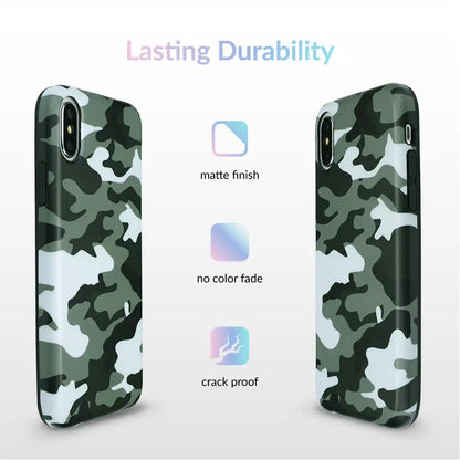Green Camo iPhone Case