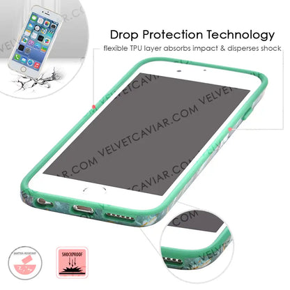 Green Emerald Marble iPhone Case