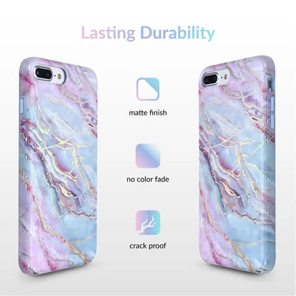 Holo Moonstone Marble iPhone Case