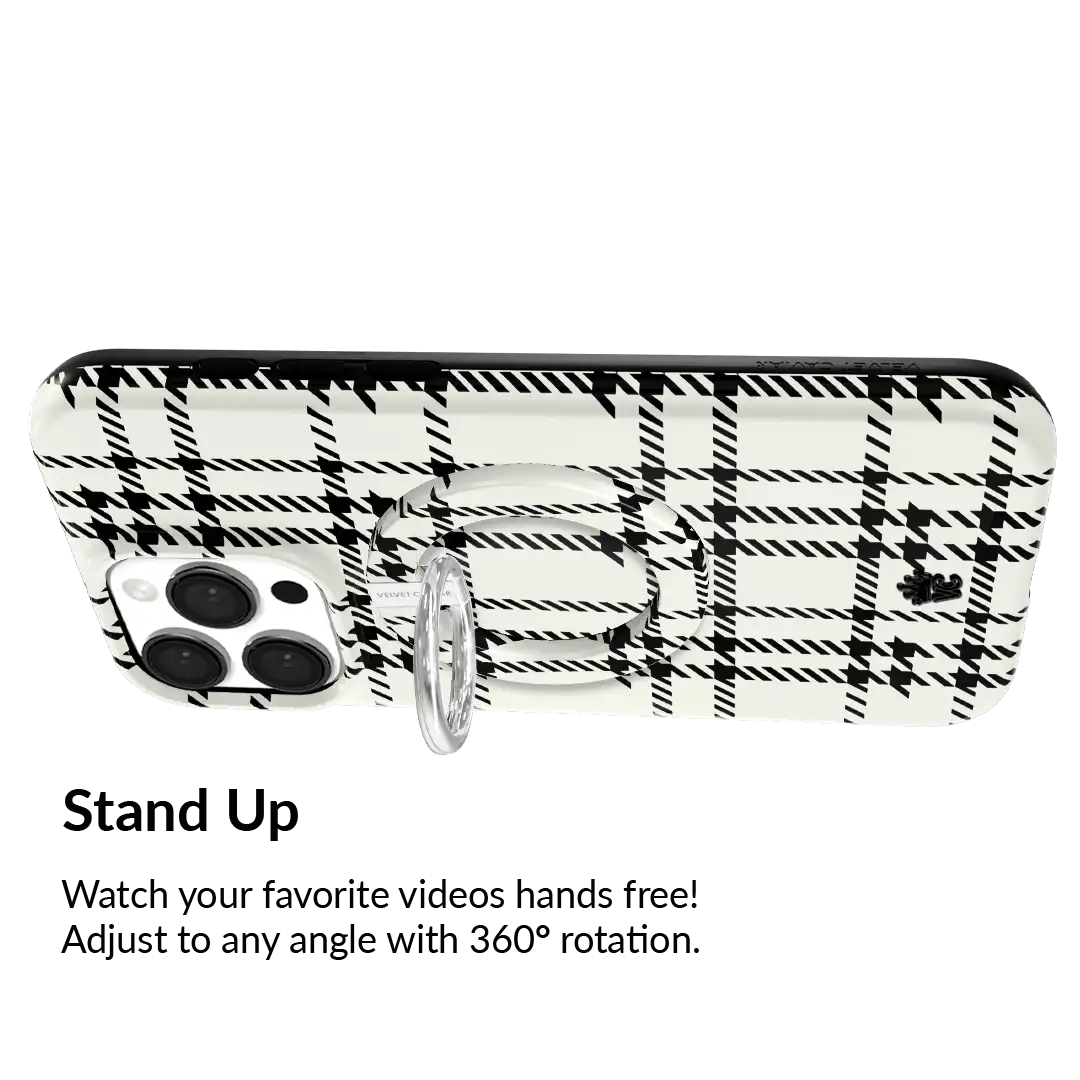 Houndstooth Sweater MagSafe Grip Ring