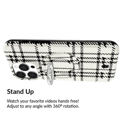 Houndstooth Sweater MagSafe Grip Ring