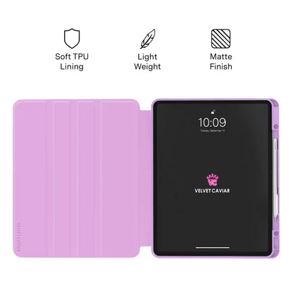 Dainty Lilac Floral iPad Case