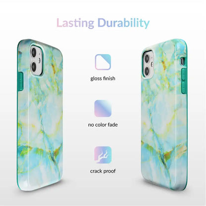 Jade Marble iPhone Case