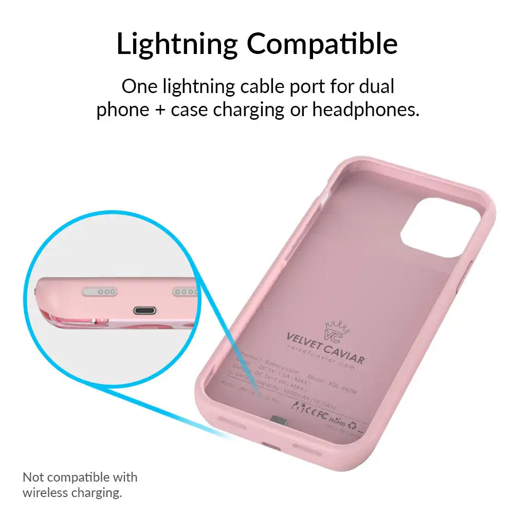 Nude Lips iPhone Charging Case