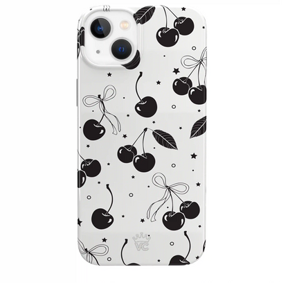 Cherry Noir iPhone Case
