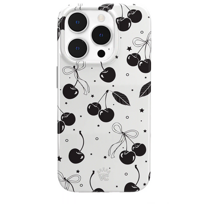 Cherry Noir iPhone Case