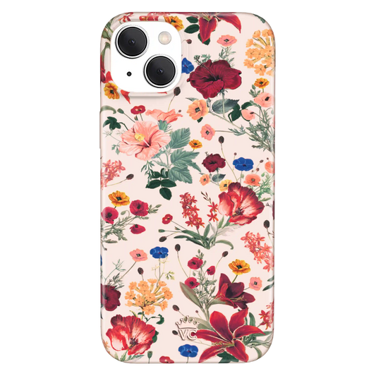 Nude Vintage Floral iPhone Case