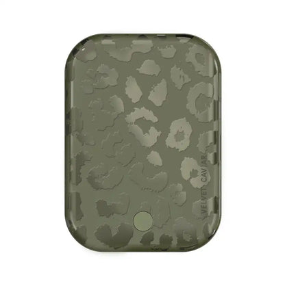 Olive Leopard Portable MagSafe Charger Power Pack