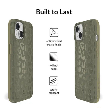 Olive Leopard iPhone Case