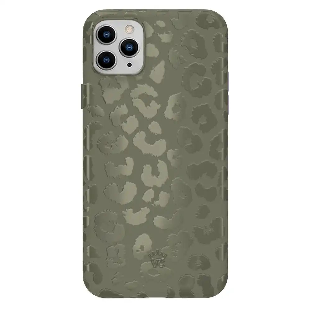 Olive Leopard iPhone Case