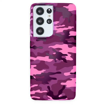 Magenta Camo Samsung Case