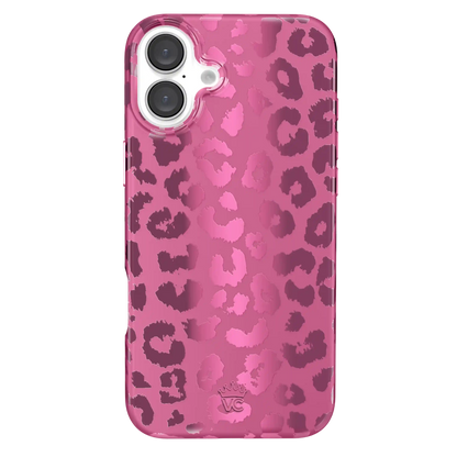 Pink Ruby Leopard iPhone Case