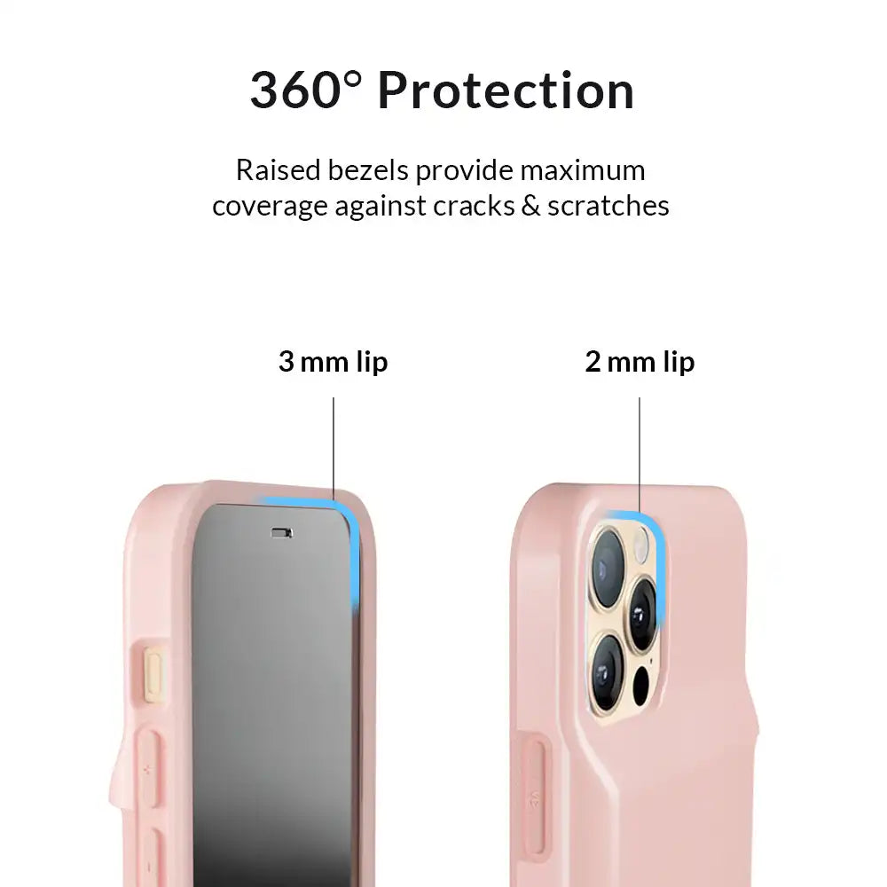 Light Pink iPhone Wallet Case