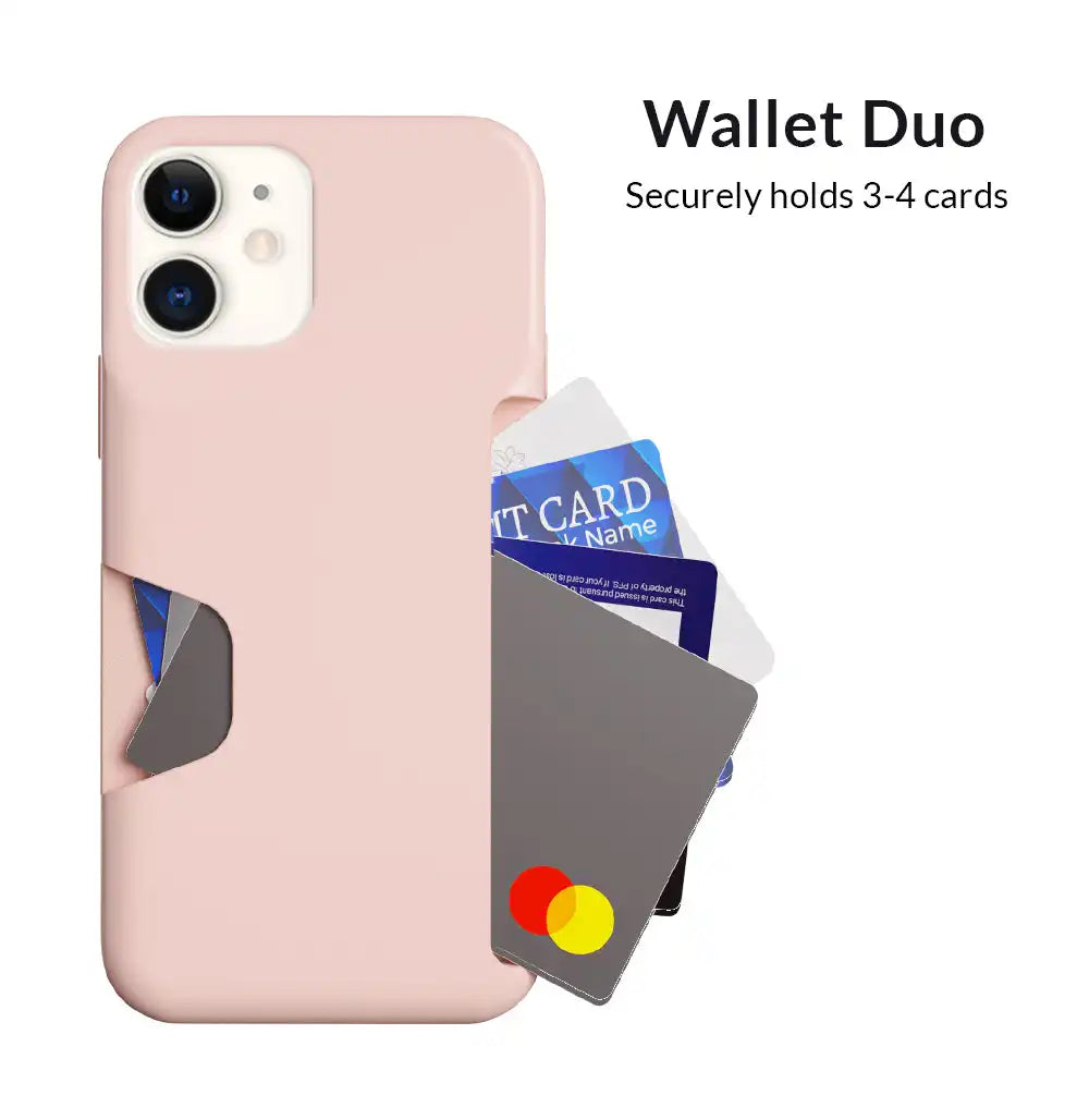 Light Pink iPhone Wallet Case