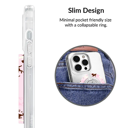 Pink Pony Glitter MagSafe Grip Ring