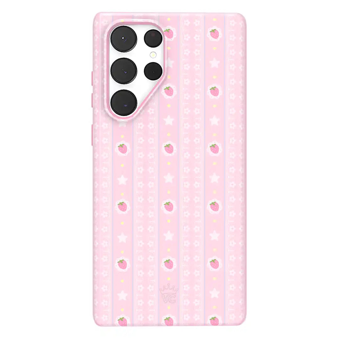 Strawberry Macaron Samsung Case